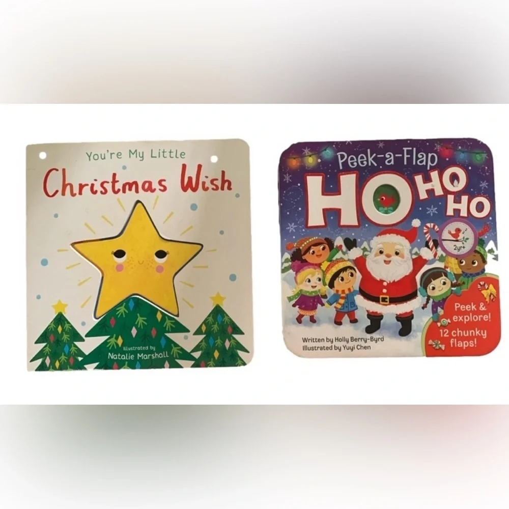 Peek-a-Boo Holiday Board Book Set